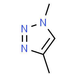 ChemSpider 2D Image | 3,5-dimethyl-triazole | C4H7N3