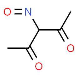 ChemSpider 2D Image | 3-Nitroso-2,4-pentanedione | C5H7NO3