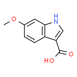 ChemSpider 2D Image | 6-Methoxyindole-3-Carboxylic Acid | C10H9NO3