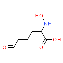 ChemSpider 2D Image | N-Hydroxy-6-oxonorleucine | C6H11NO4