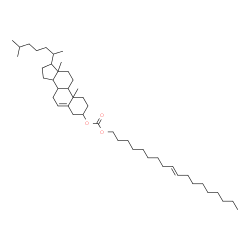 ChemSpider 2D Image | Cholest-5-en-3-yl (9E)-9-octadecen-1-yl carbonate | C46H80O3