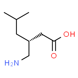 ChemSpider 2D Image | R-Pregabalin | C8H17NO2