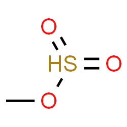 ChemSpider 2D Image | sulfinooxymethane | CH4O3S