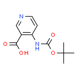 ChemSpider 2D Image | 4-Boc-amino-nicotinic acid | C11H14N2O4