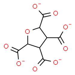 ChemSpider 2D Image | tetrahydrofuran-2,3,4,5-tetracarboxylate | C8H4O9