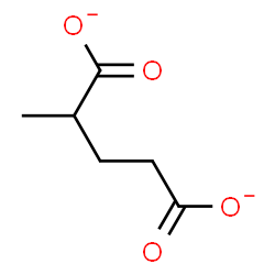 ChemSpider 2D Image | Methylglutarate | C6H8O4