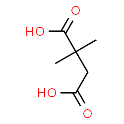 ChemSpider 2D Image | 2,2-Dimethylsuccinic acid | C6H10O4