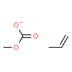 ChemSpider 2D Image | methyl carbonate; prop-1-ene | C5H9O3