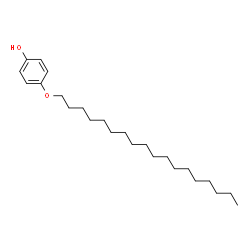 ChemSpider 2D Image | 4-(Octadecyloxy)phenol | C24H42O2