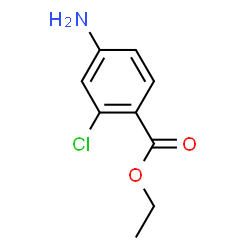 ChemSpider 2D Image | Ethyl 4-amino-2-chlorobenzoate | C9H10ClNO2