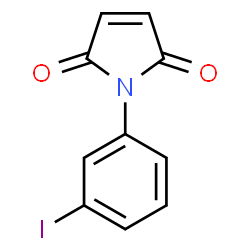 ChemSpider 2D Image | 1-(3-Iodophenyl)-1H-pyrrole-2,5-dione | C10H6INO2