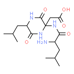 ChemSpider 2D Image | leu-gly-leu-gly | C16H30N4O5