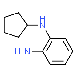 ChemSpider 2D Image | N-Cyclopentyl-1,2-benzenediamine | C11H16N2
