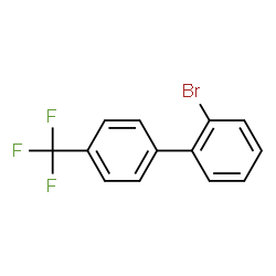 ChemSpider 2D Image | 2-Bromo-4'-(trifluoromethyl)biphenyl | C13H8BrF3