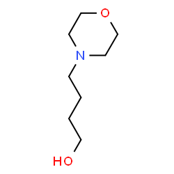 ChemSpider 2D Image | 4-morpholinobutan-1-ol | C8H17NO2