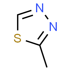 ChemSpider 2D Image | 2-Methyl-1,3,4-thiadiazole | C3H4N2S