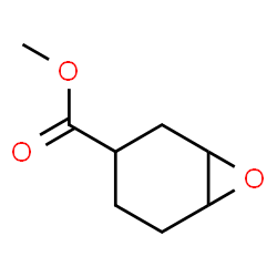 ChemSpider 2D Image | 3,4-Epoxycyclohexanecarboxylate methyl ester | C8H12O3