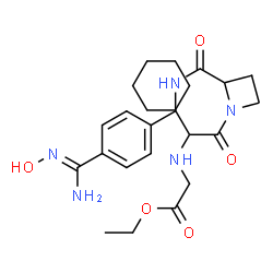 ChemSpider 2D Image | ximelagatran | C24H35N5O5