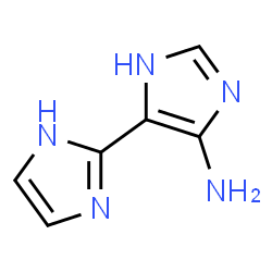 ChemSpider 2D Image | 1H,1'H-2,4'-Biimidazol-5'-amine | C6H7N5