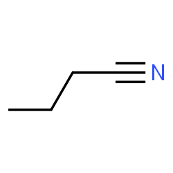 ChemSpider 2D Image | butanenitrile | C4H6N