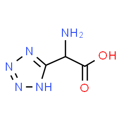 ChemSpider 2D Image | Tetrazolylglycine | C3H5N5O2