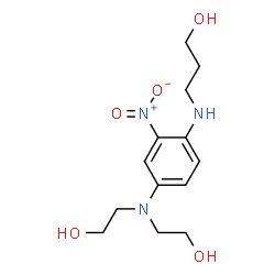 ChemSpider 2D Image | HC Violet 2 | C13H21N3O5