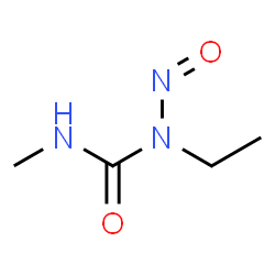 ChemSpider 2D Image | 1-Ethyl-3-methyl-1-nitrosourea | C4H9N3O2