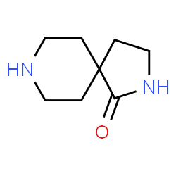 ChemSpider 2D Image | 2,8-Diazaspiro[4.5]decan-1-one | C8H14N2O