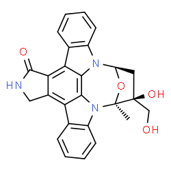 ChemSpider 2D Image | Lestaurtinib | C26H21N3O4