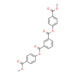 ChemSpider 2D Image | Bis[4-(methoxycarbonyl)phenyl] isophthalate | C24H18O8