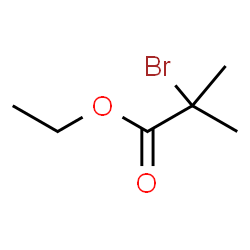 ChemSpider 2D Image | Ethyl 2-bromo-2-methylpropanoate | C6H11BrO2