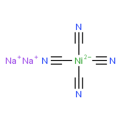 ChemSpider 2D Image | Disodium tetrakis(cyano-kappaC)nickelate(2-) | C4N4Na2Ni