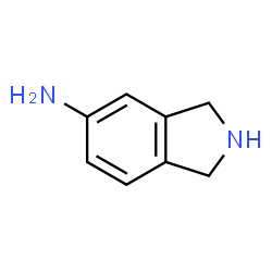 ChemSpider 2D Image | 5-Isoindolinamine | C8H10N2