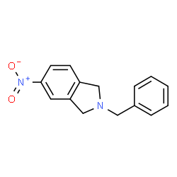 ChemSpider 2D Image | 2-Benzyl-5-nitroisoindoline | C15H14N2O2