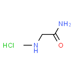 ChemSpider 2D Image | N~2~-Methylglycinamide | C3H9ClN2O