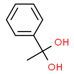 ChemSpider 2D Image | Phenylethanediol | C8H10O2