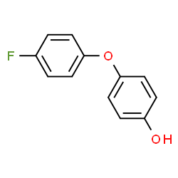 ChemSpider 2D Image | 4-(4-Fluorophenoxy)phenol | C12H9FO2