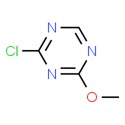 ChemSpider 2D Image | 2-Chloro-4-methoxy-1,3,5-triazine | C4H4ClN3O