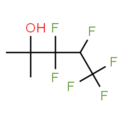 ChemSpider 2D Image | 2,2,3,4,4,4-HEXAFLUORO-1,1-DIMETHYLBUTANOL | C6H8F6O