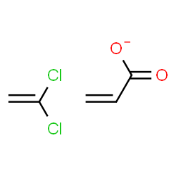 ChemSpider 2D Image | 1,1-dichloroethylene; prop-2-enoate | C5H5Cl2O2