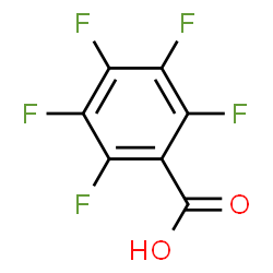 ChemSpider 2D Image | Pentafluorobenzoic acid | C7HF5O2