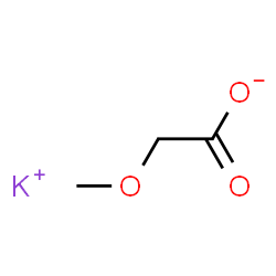 ChemSpider 2D Image | Potassium methoxyacetate | C3H5KO3