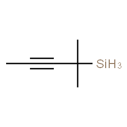 ChemSpider 2D Image | (2-Methyl-3-pentyn-2-yl)silane | C6H12Si