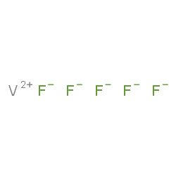ChemSpider 2D Image | vanadium(+2) cation pentafluoride | F5V