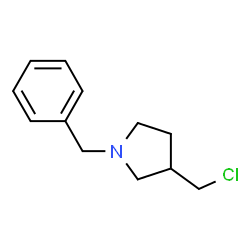 ChemSpider 2D Image | 1-Benzyl-3-(chloromethyl)pyrrolidine | C12H16ClN
