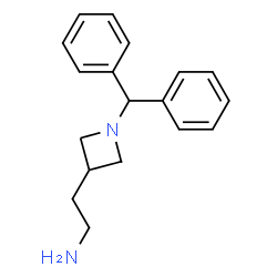 ChemSpider 2D Image | 2-(1-benzhydrylazetidin-3-yl)ethanamine | C18H22N2