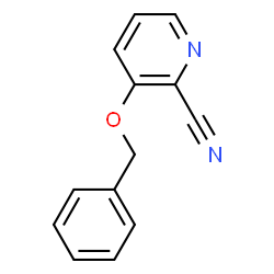 ChemSpider 2D Image | 3-(Benzyloxy)picolinonitrile | C13H10N2O