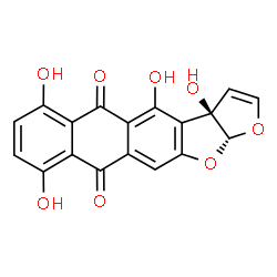 ChemSpider 2D Image | 2,3-DIDEHYDRO-2-DEOXYDOTHISTROMIN | C18H10O8