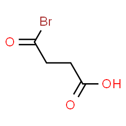 ChemSpider 2D Image | 4-Bromo-4-oxobutanoic acid | C4H5BrO3