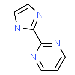 ChemSpider 2D Image | 2-(1H-2-Imidazolyl)-pyrimidine | C7H6N4